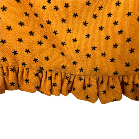 Eastnwest Label Yellow Star Crop Top Size Small - Picture 6 of 10